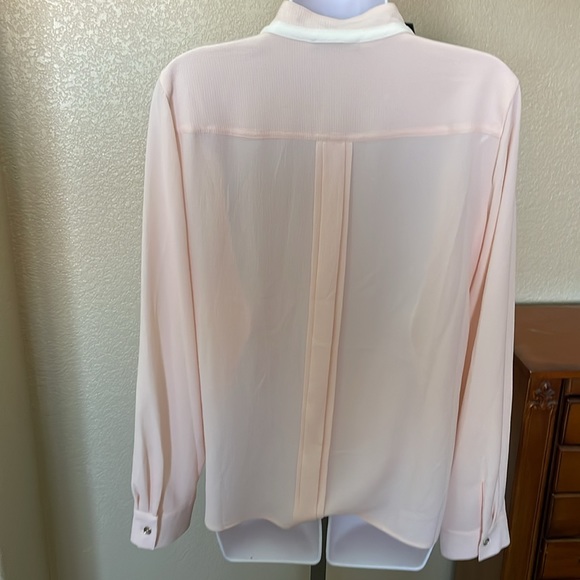 NWT Tommy Hilfiger suits separates pink blouse top size M - Picture 7 of 11
